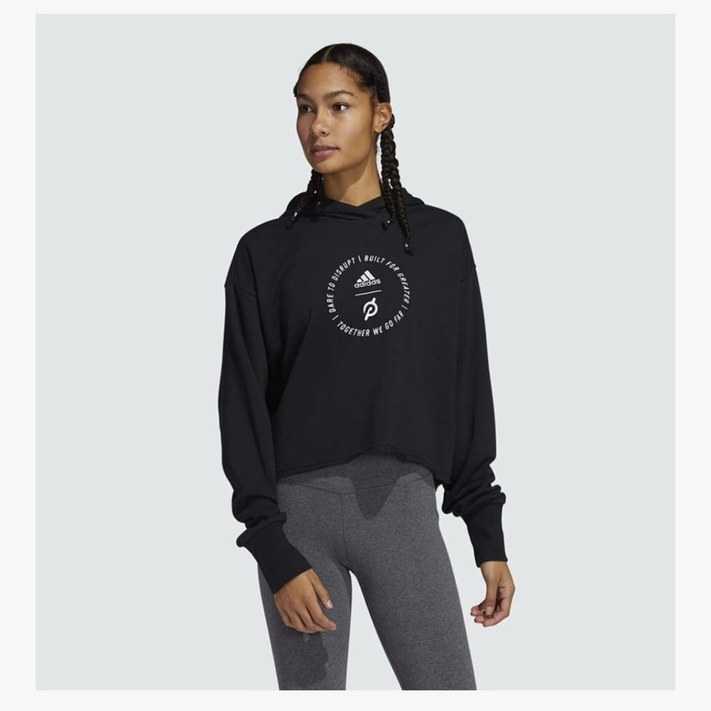 Adidas x Peloton Crop Hoodie
